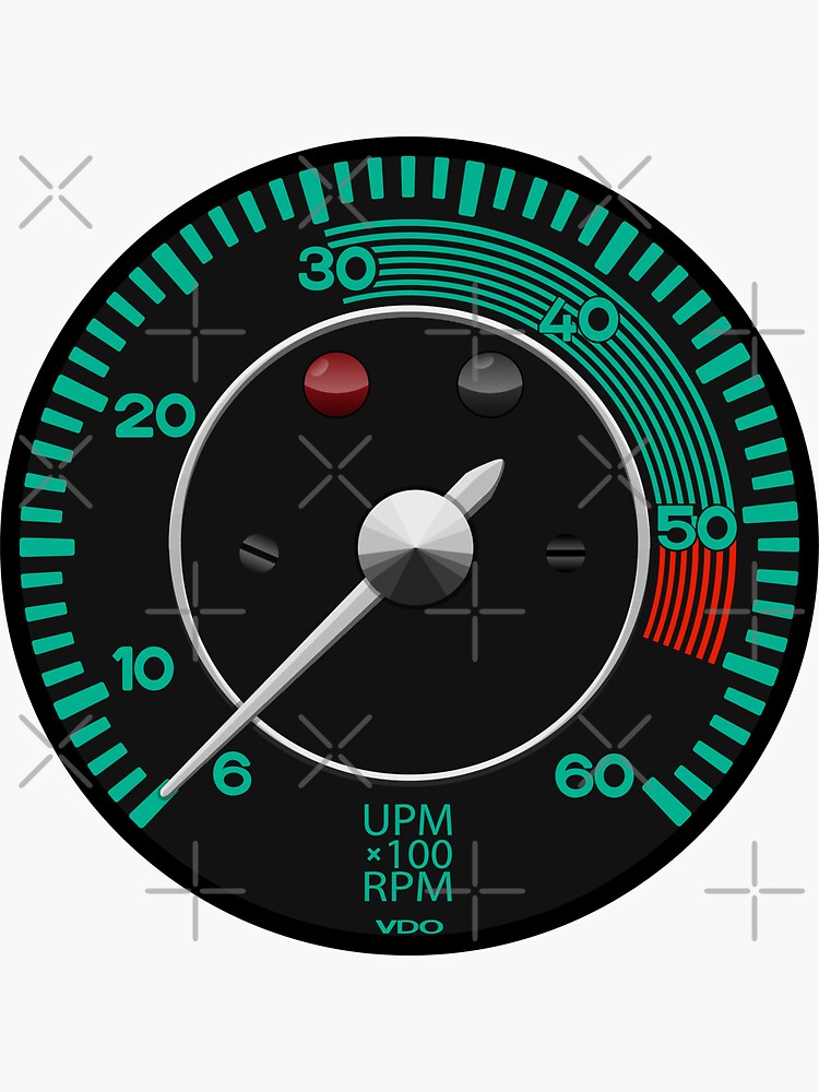 "classic gauge" Sticker for Sale by icemanmsc Redbubble