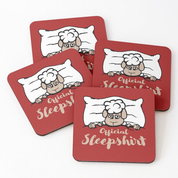 Item preview, Sheep Official Sleepshirt Sleep Shirt Bed Night Funny designed and sold by shirt-o-mat.