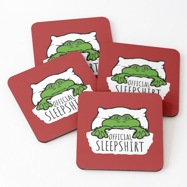 Item preview, Frog Toad Official Sleepshirt Sleep Shirt Bed Night designed and sold by shirt-o-mat.