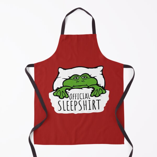 Item preview, Frog Toad Official Sleepshirt Sleep Shirt Bed Night designed and sold by shirt-o-mat.