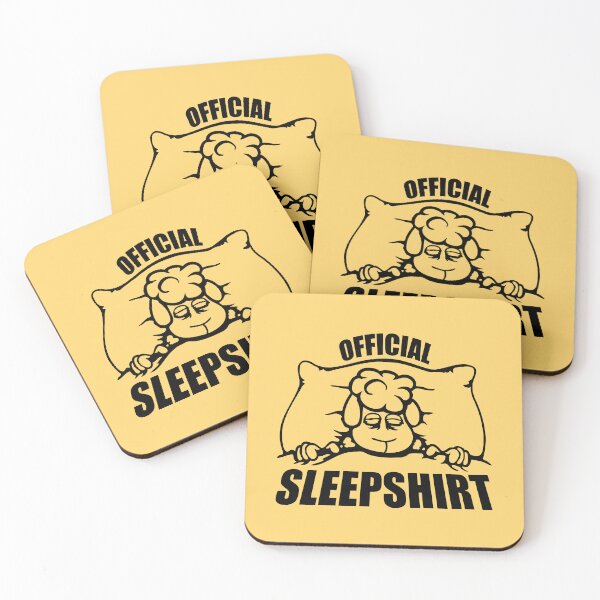 Item preview, Sheep Official Sleepshirt Sleep Shirt Bed Night Funny designed and sold by shirt-o-mat.
