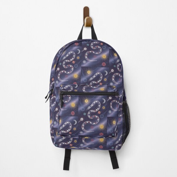 Item preview, Serpent in the Cosmos – Snake & Celestial Dot Art designed and sold by Syrupulse.