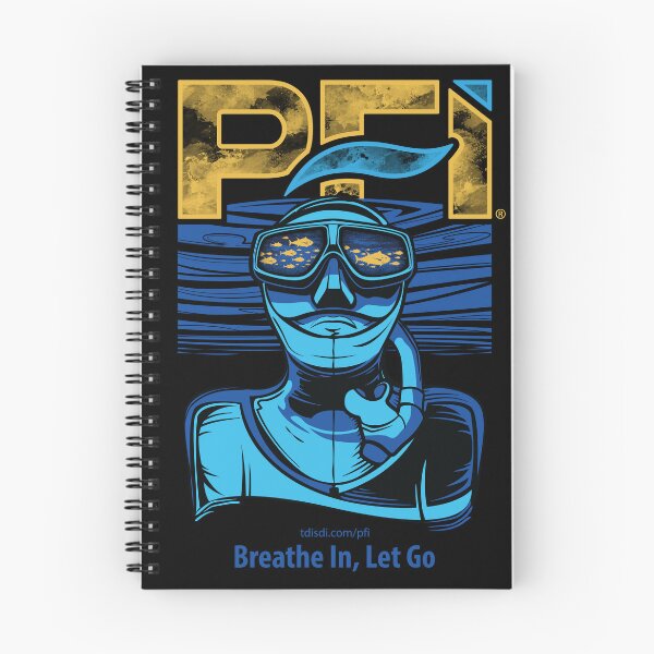 Artikelvorschau, Performance Freediving International (PFI) – Einatmen, loslassen entworfen und verkauft von Shop-PFI.
