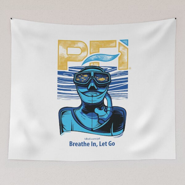 Item preview, Performance Freediving International (PFI)- Breath In, Let Go designed and sold by Shop-PFI.