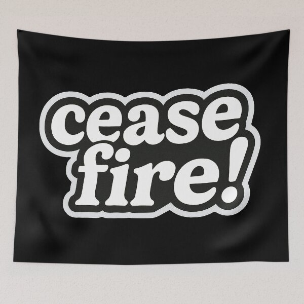 Item preview, Cease Fire Peace Activism designed and sold by Owcomm.