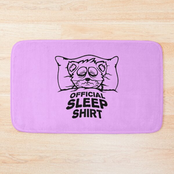Item preview, Cat Pet Official Sleepshirt Sleep Shirt Bed Night designed and sold by shirt-o-mat.