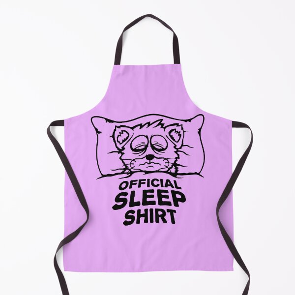 Item preview, Cat Pet Official Sleepshirt Sleep Shirt Bed Night designed and sold by shirt-o-mat.