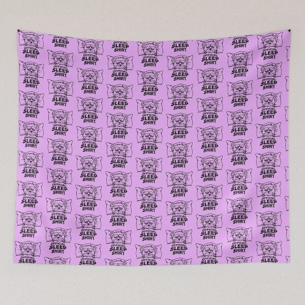 Item preview, Cat Pet Official Sleepshirt Sleep Shirt Bed Night designed and sold by shirt-o-mat.