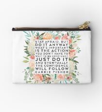 THE CONFIDENCE WILL FOLLOW Studio Pouch
