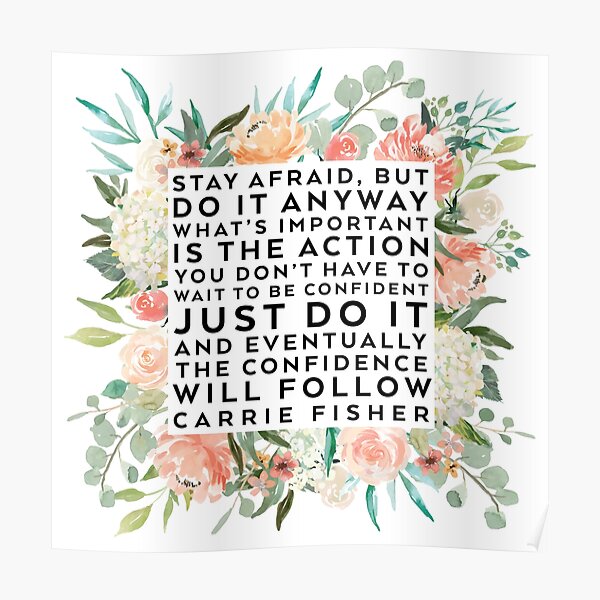 THE CONFIDENCE WILL FOLLOW Poster