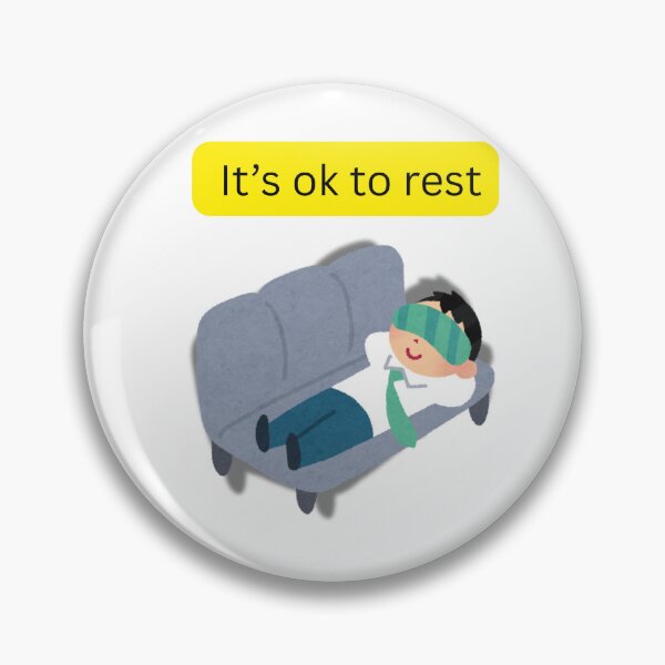 Item preview, It’s OK to Rest – Funny Employee Nap Design designed and sold by designoorkh.