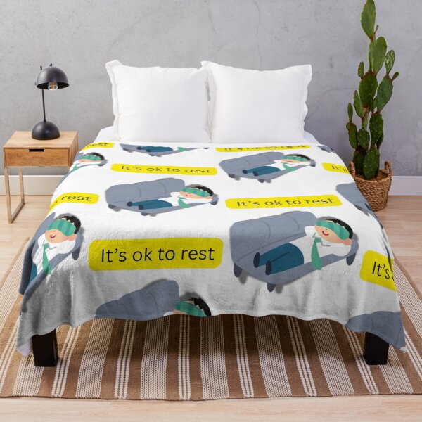 Item preview, It’s OK to Rest – Funny Employee Nap Design designed and sold by designoorkh.