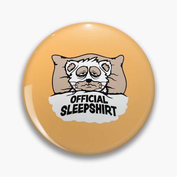 Item preview, Cat Pet Official Sleepshirt Sleep Shirt Bed Night designed and sold by shirt-o-mat.