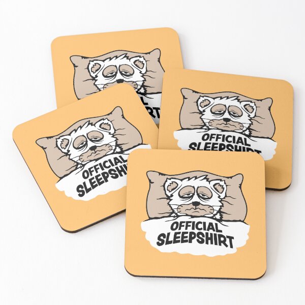 Item preview, Cat Pet Official Sleepshirt Sleep Shirt Bed Night designed and sold by shirt-o-mat.