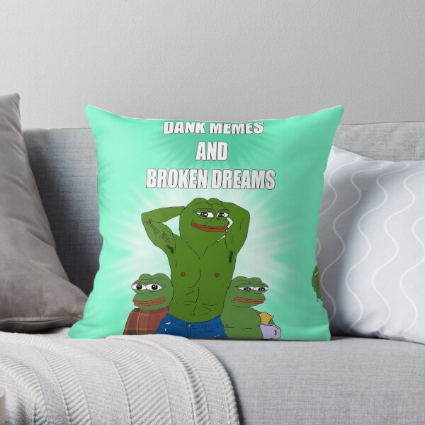  Dank and Funny Meme Apparel Touch Grass, Get Off The Internet  and Go Outside Throw Pillow, 16x16, Multicolor : Home & Kitchen