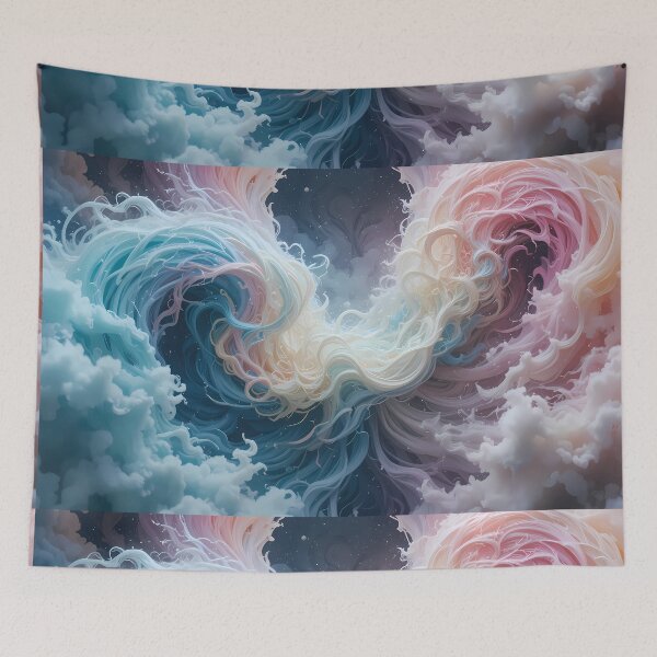 Item preview, Clouds Ethereal Cosmic Scenes Surreal Artistry Elements Art  designed and sold by ART ATTACK ZONE.