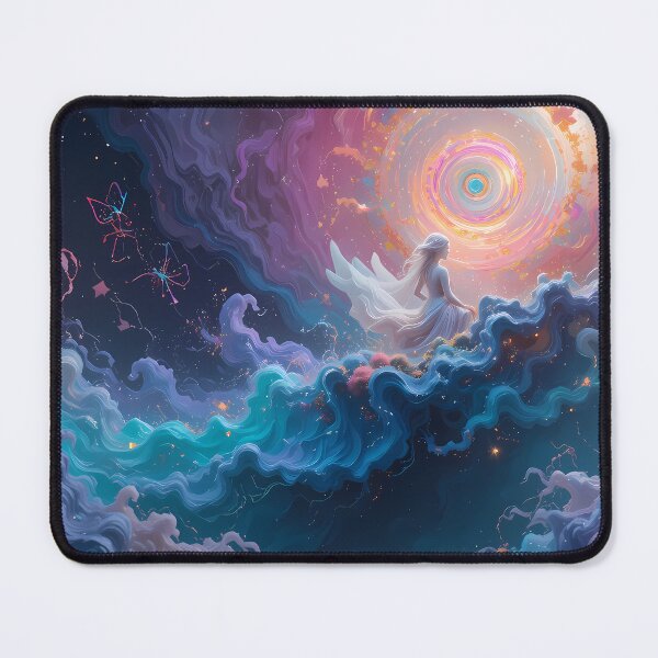 Item preview, Moon Ethereal Cosmic Scenes Surreal Artistry Elements Art designed and sold by ART ATTACK ZONE.