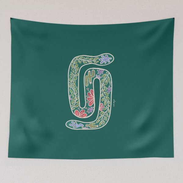 Item preview, Cactus Snake - Viva Flora Collection designed and sold by avec magie.