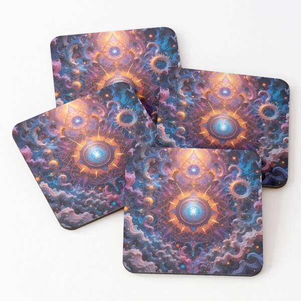 Item preview, Planets Ethereal Cosmic Scenes Surreal Artistry Elements Art  designed and sold by ART ATTACK ZONE.