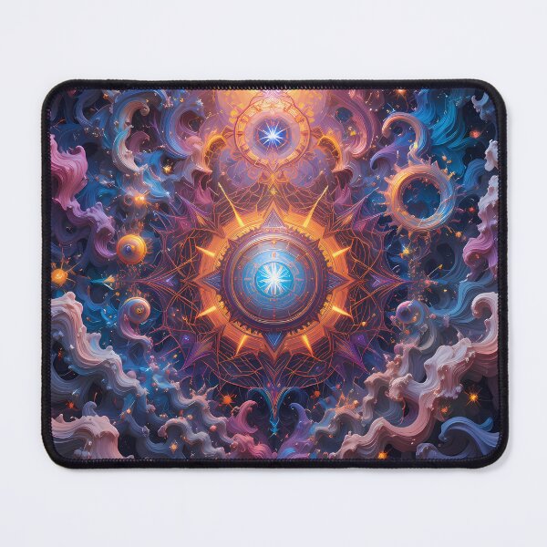 Item preview, Planets Ethereal Cosmic Scenes Surreal Artistry Elements Art designed and sold by ART ATTACK ZONE.