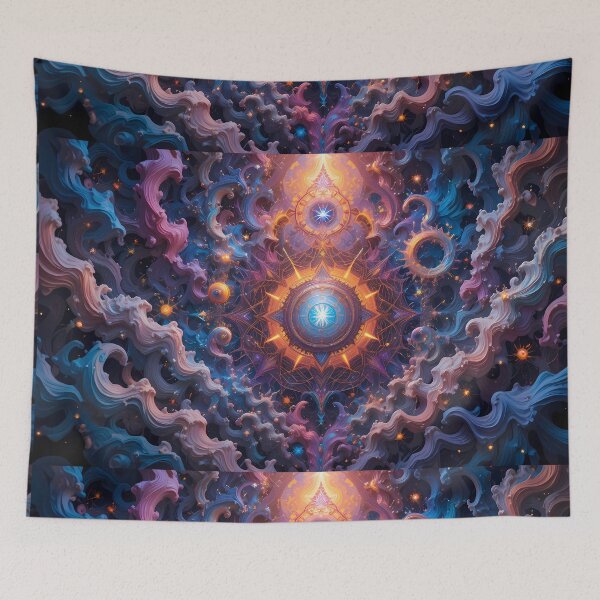 Item preview, Planets Ethereal Cosmic Scenes Surreal Artistry Elements Art  designed and sold by ART ATTACK ZONE.