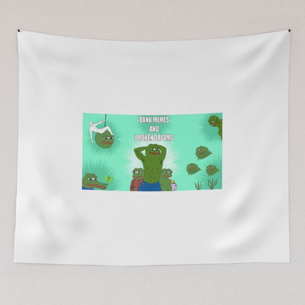 Item preview, Dank Memes and Broken Dreams Pepe designed and sold by edenbouskila.