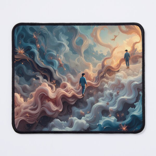 Item preview, Love Ethereal Cosmic Scenes Surreal Artistry Elements Art designed and sold by ART ATTACK ZONE.