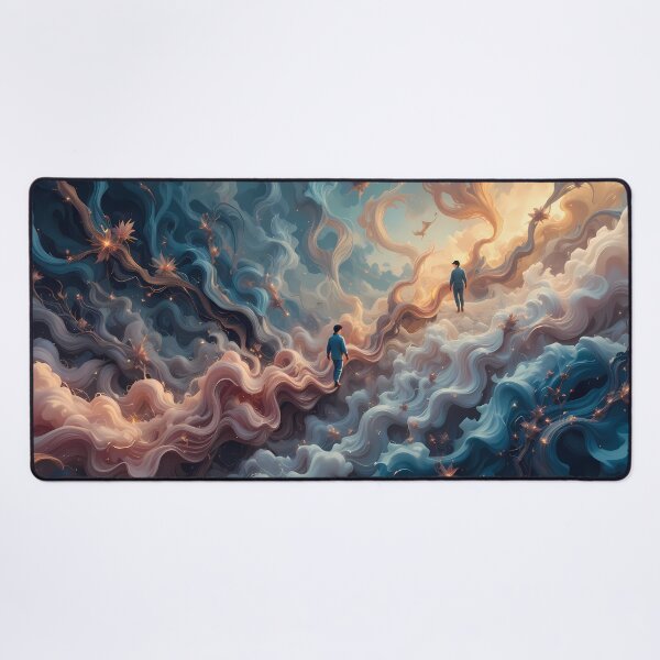 Item preview, Love Ethereal Cosmic Scenes Surreal Artistry Elements Art designed and sold by ART ATTACK ZONE.