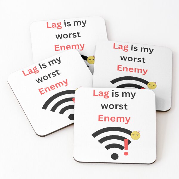 Item preview, lag is my worst enemy designed and sold by designoorkh.