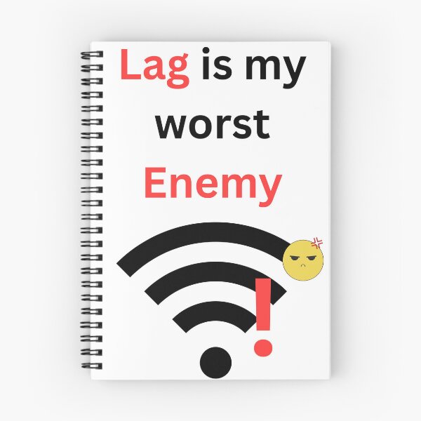 Item preview, lag is my worst enemy designed and sold by designoorkh.