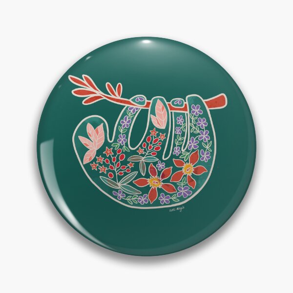 Item preview, Gaillarda Sloth - Viva Flora Collection designed and sold by avec magie.