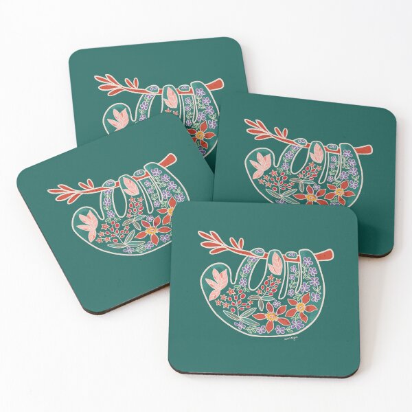 Item preview, Gaillarda Sloth - Viva Flora Collection designed and sold by avec magie.