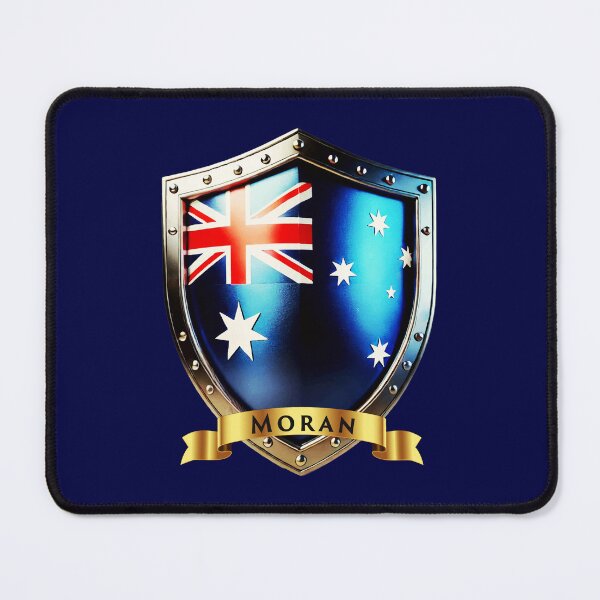 Item preview, Moran Family Australia Shield Heritage Crest of Honour designed and sold by Highlandkings.