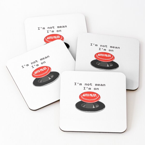 Item preview, Auto pilot button designed and sold by Kind-O-CleverCo.