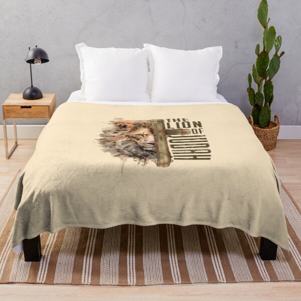 Item preview, The Lion of Judah, Christian Art, Bible Verse Design, Faith Inspired Artwork designed and sold by Hope & Light Designs.