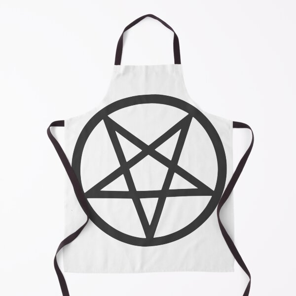 Item preview, Black Pentagram – Minimalist Occult Satanic Symbol designed and sold by HexedHibiscus.