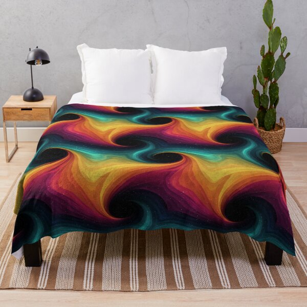 Item preview, Psychedelic spiral pattern – Colorful fractal art designed and sold by Meiersbeste.