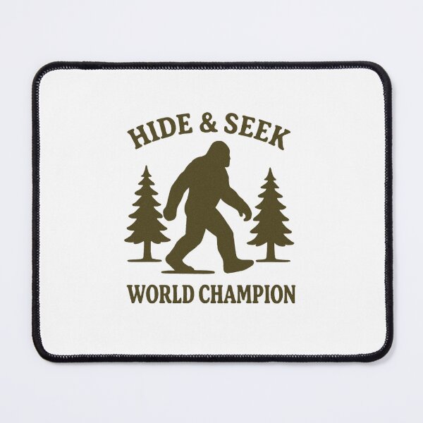 Item preview, Bigfoot Hide & Seek World Champion designed and sold by Friendly Tee Shop.