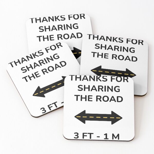 Item preview, Share the Road Sign Design designed and sold by BROHLine Studio.