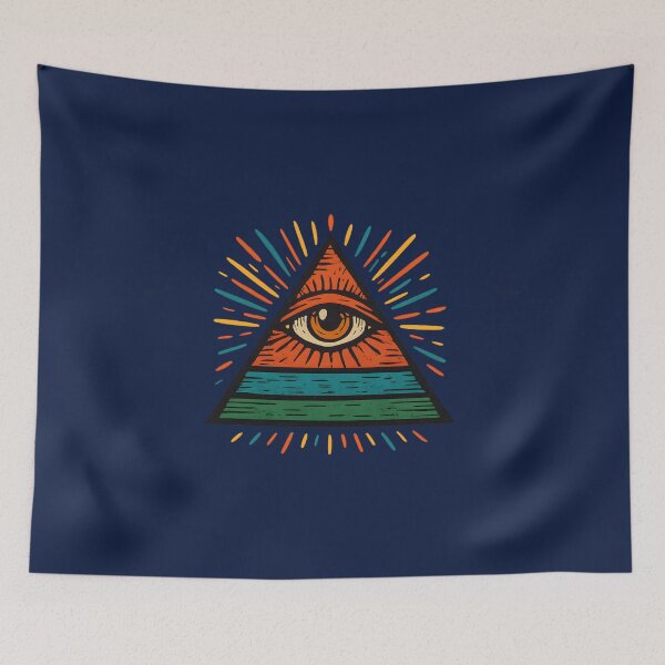 Item preview, The Eye in the Triangle  designed and sold by Chemonsmusic.