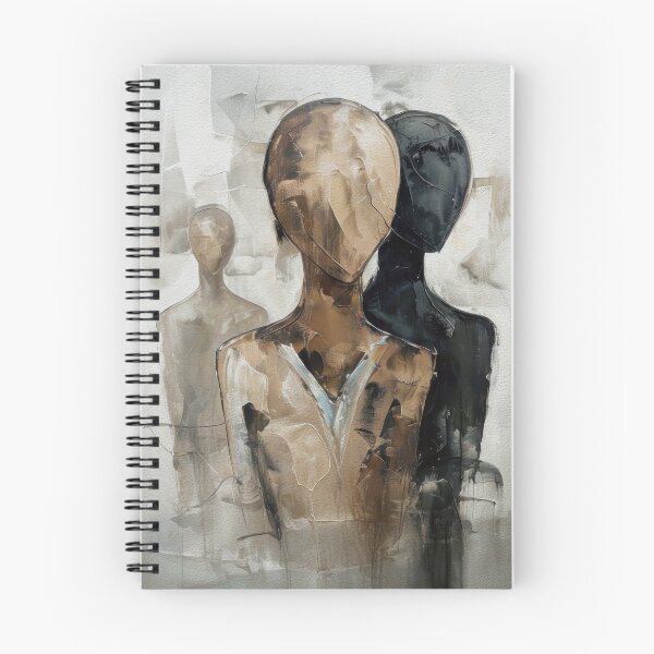 Item preview, Faceless Figures Abstract designed and sold by caracatita75.