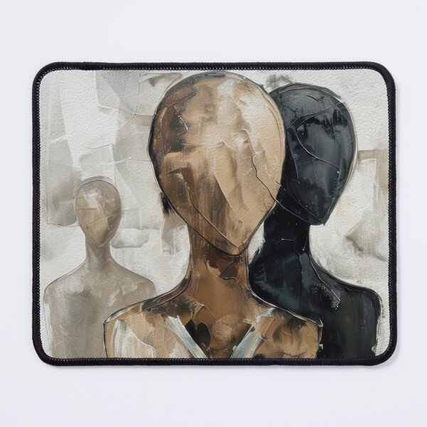 Item preview, Faceless Figures Abstract designed and sold by caracatita75.