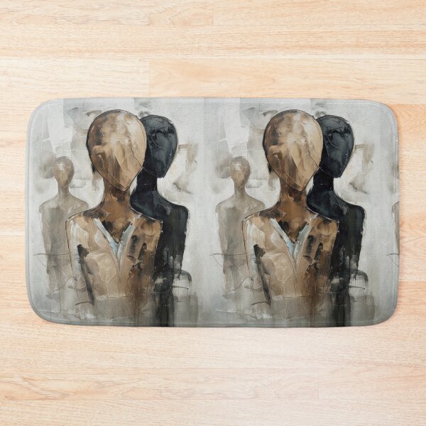 Item preview, Faceless Figures Abstract designed and sold by caracatita75.