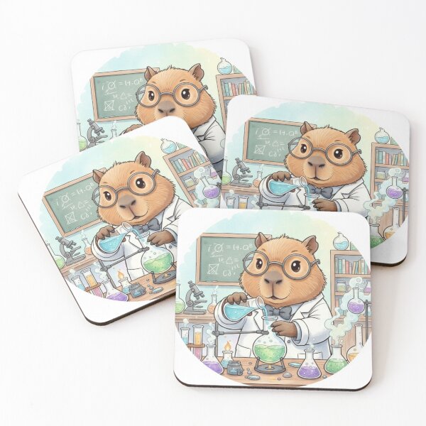 Item preview, Capybara Scientist designed and sold by JOSTH.