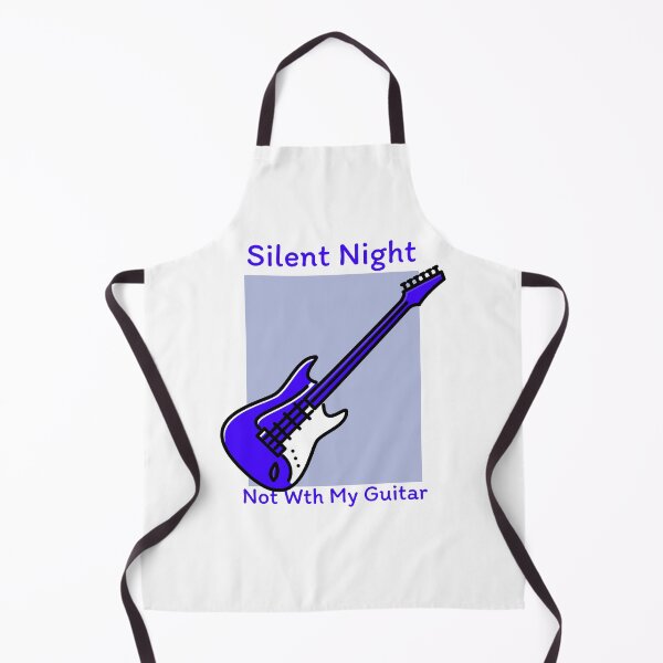 Item preview, Silent Night Not With My Guitar designed and sold by Bellaboocreative.