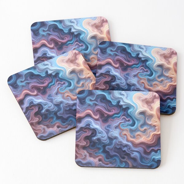 Item preview, Pastel Ethereal Cosmic Scenes Surreal Artistry Elements Art  designed and sold by ART ATTACK ZONE.