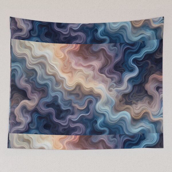 Item preview, Visual Ethereal Cosmic Scenes Surreal Artistry Elements Art  designed and sold by ART ATTACK ZONE.
