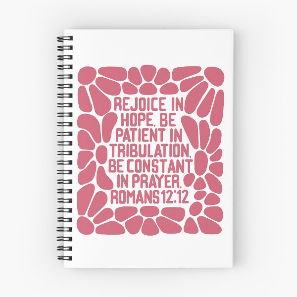 Item preview, Romans 12:12 flowers red designed and sold by LRM_ artz.
