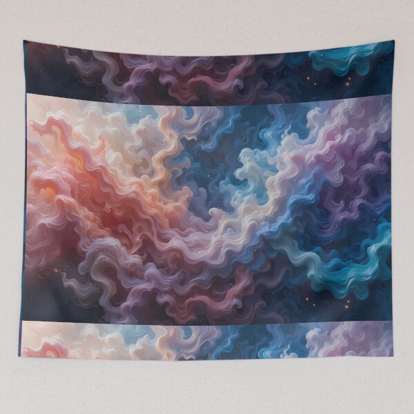Item preview, Demon Ethereal Cosmic Scenes Surreal Artistry Elements Art  designed and sold by ART ATTACK ZONE.