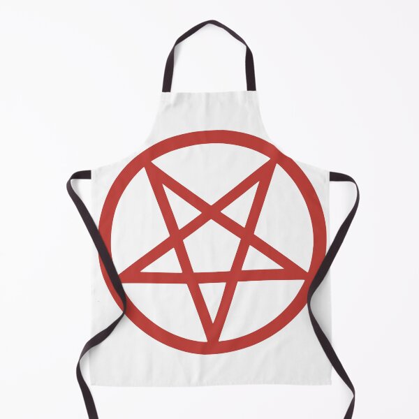 Item preview, Red Pentagram – Minimalist Occult Satanic Symbol designed and sold by HexedHibiscus.